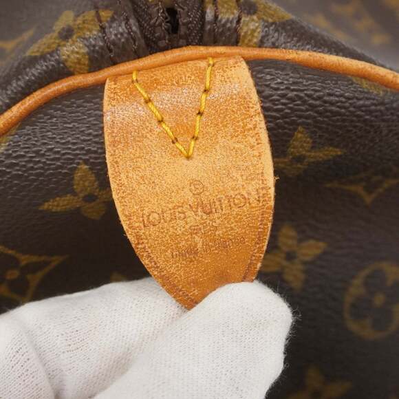 Louis Vuitton Monogram Keepall 60 Boston Bag M41422 Brown Men's/Women's - Picture 5 of 13